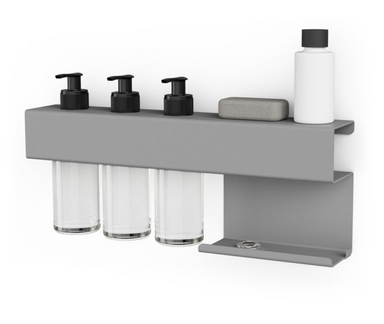 BATH RACK GRAY Juncher Design